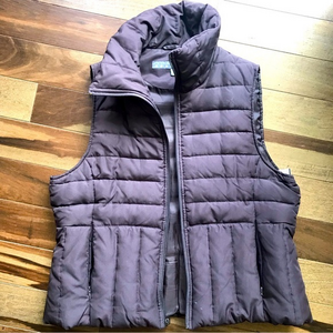 Kenneth Cole Reaction Brown Puffer Vest XL EUC‎